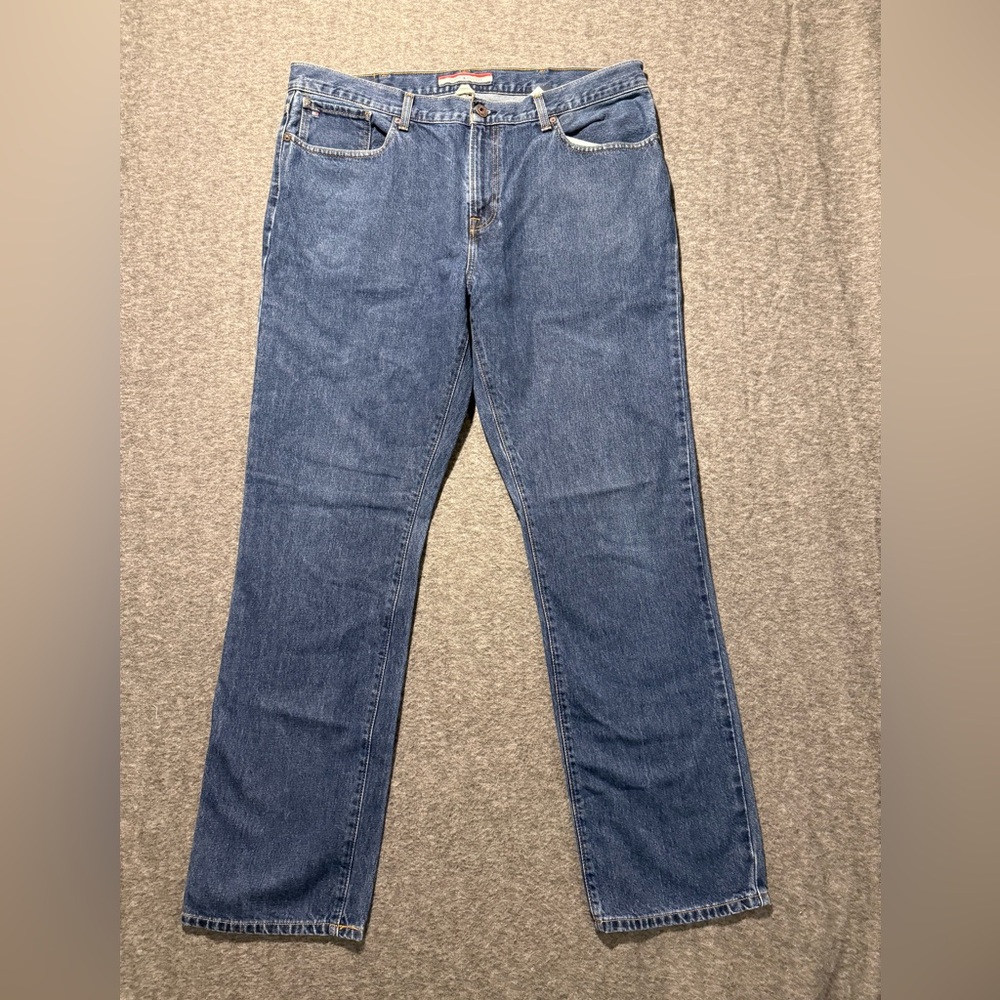Tommy Hilfiger jeans men’s 38x34 blue Classic Straight cotton comfort Y2K denim
